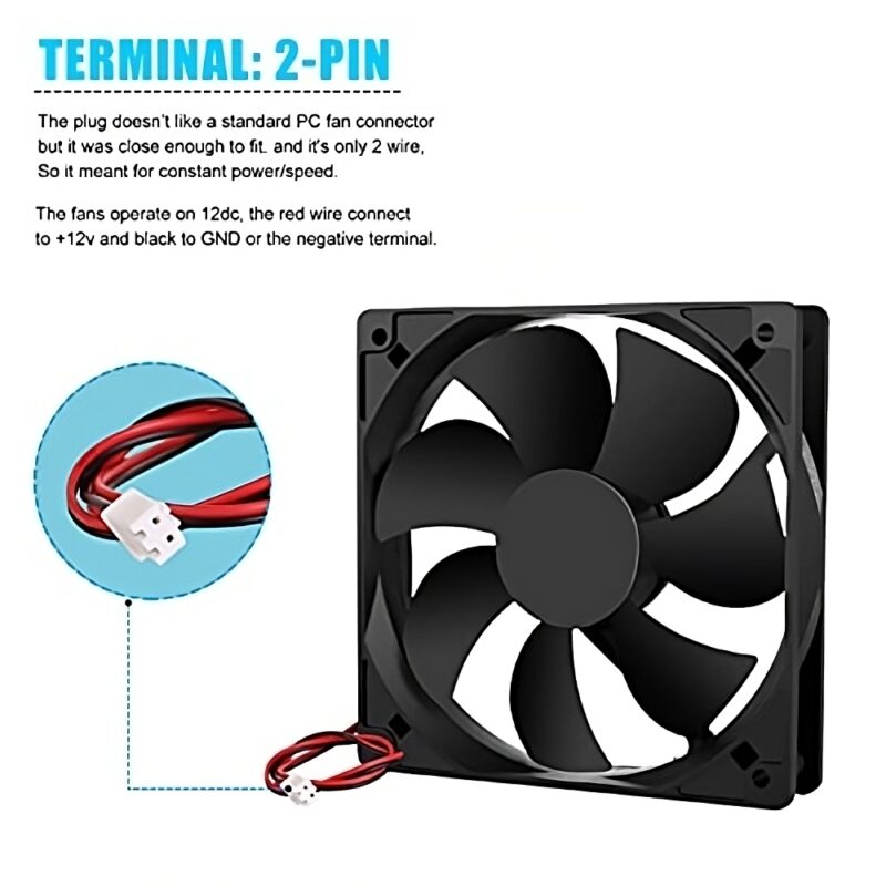 DC Ventilator 12V - CNC shop